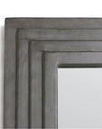 Made Goods Kaarlo Ash Gray Metal Outdoor Mirror