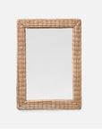 Made Goods Keegan Pristine Shagreen Profile Mirror with Border