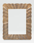 Made Goods Lara Scalloped Tin Rectangle Mirror