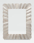 Made Goods Lara Scalloped Tin Rectangle Mirror