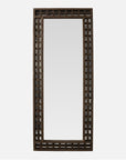 Made Goods Lavinia Dark Rustic Mango Wood Mirror