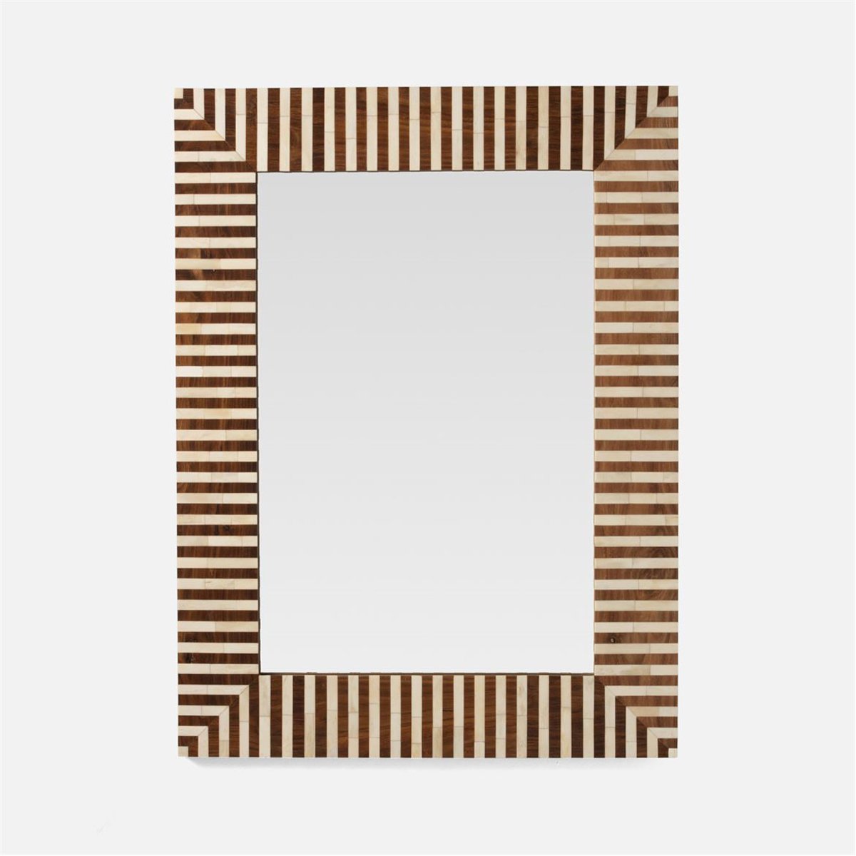 Made Goods Malena Rosewood Bone Mirror