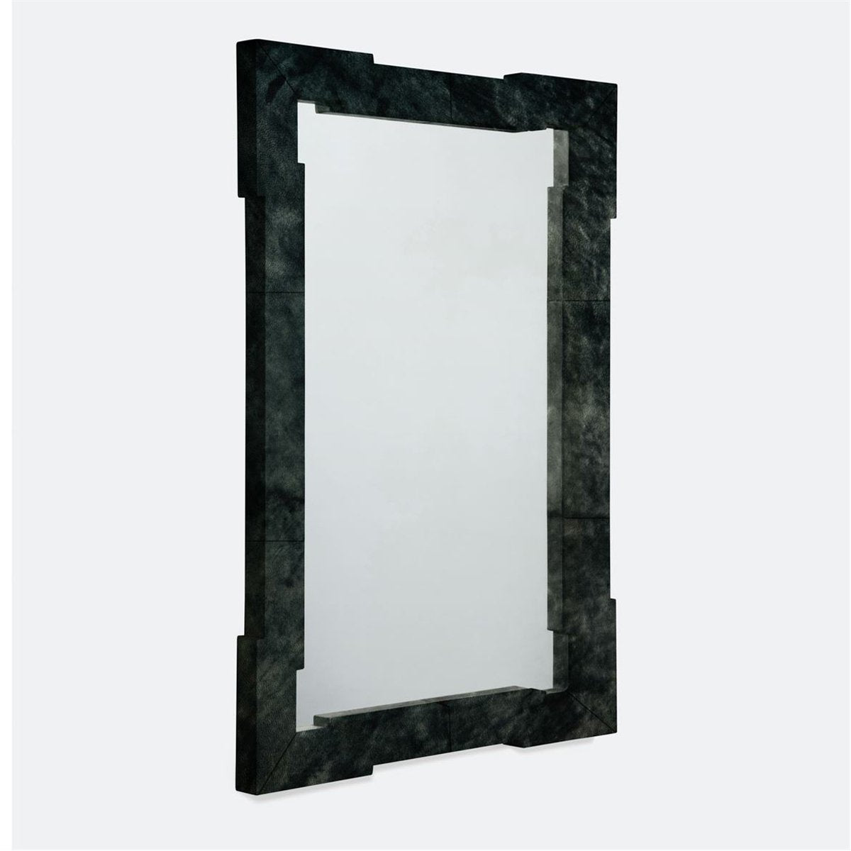 Made Goods Monroe Vellum Leather Mirror