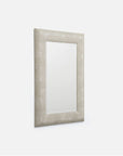 Made Goods Sabine Domed Realistic Faux Shagreen Mirror