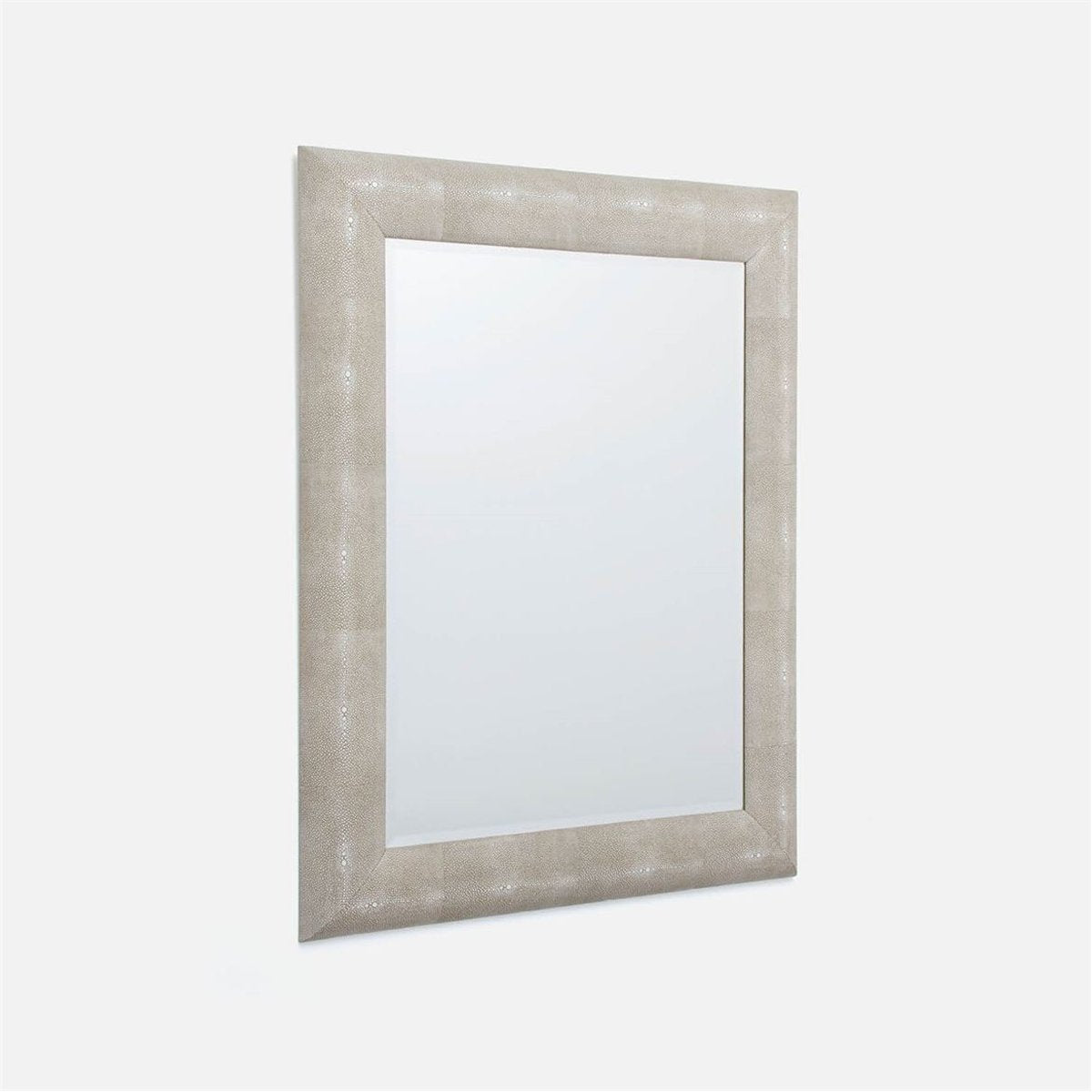 Made Goods Sabine Domed Realistic Faux Shagreen Mirror