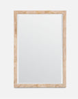 Made Goods Sidney Perfect Vanity Mirror in Beige Crystal Stone