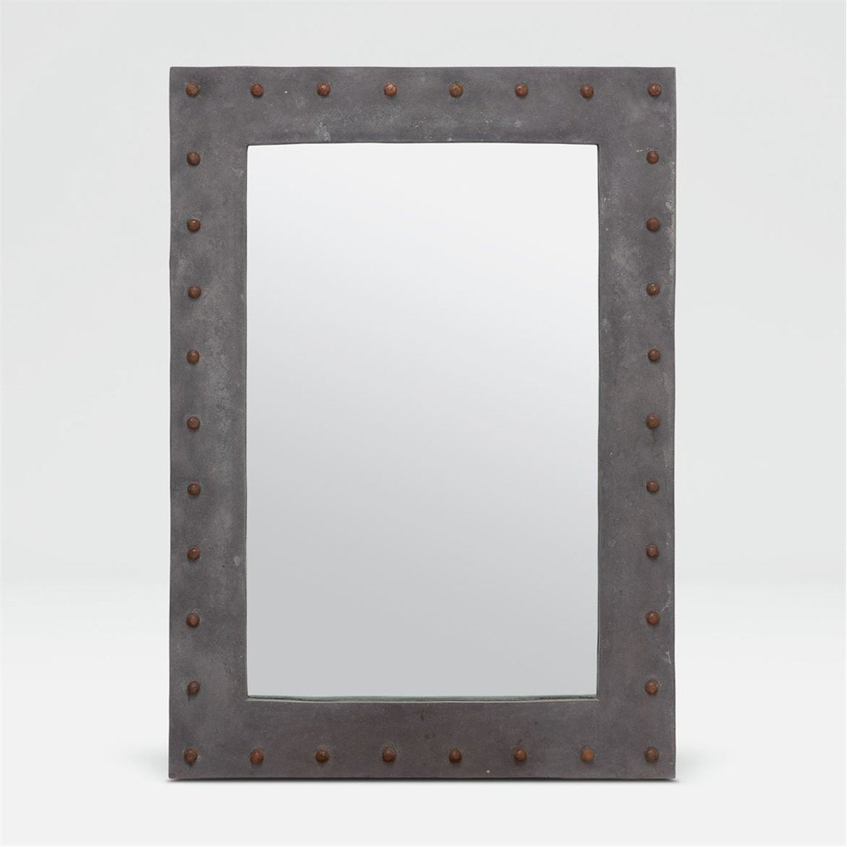 Made Goods Stanley Studded Reconstituted Stone Mirror