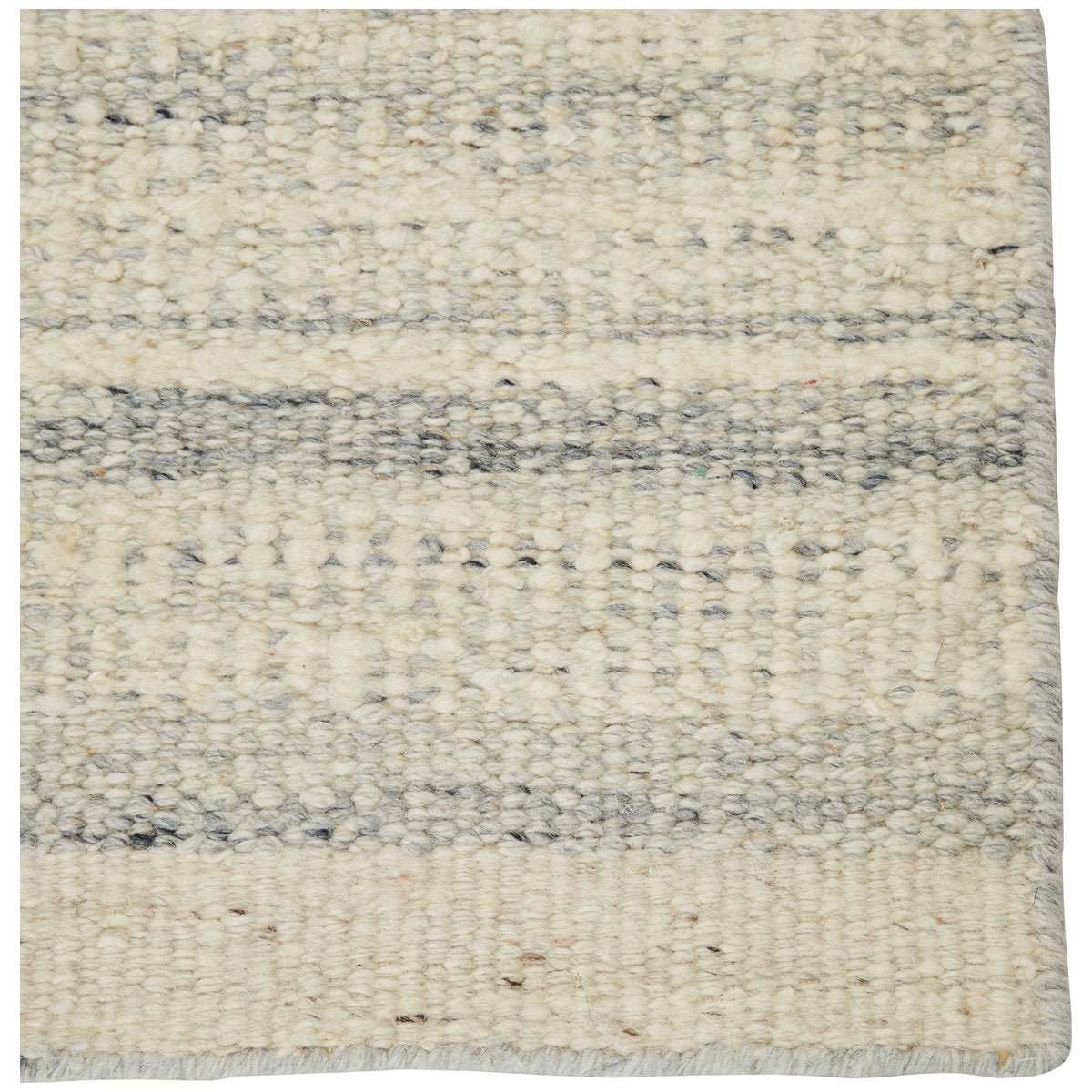 Jaipur Mendoza Culver Stripes Light Gray Cream MND01 Rug