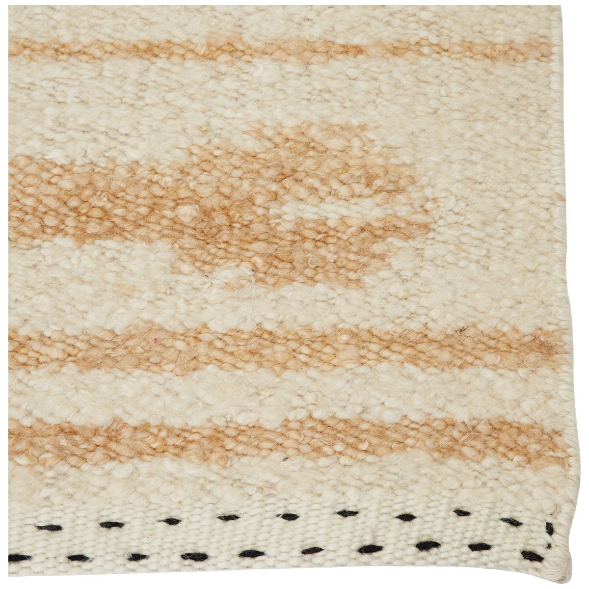 Jaipur Mendoza Lomita Stripes Tribal Light Tan Cream MND02 Rug