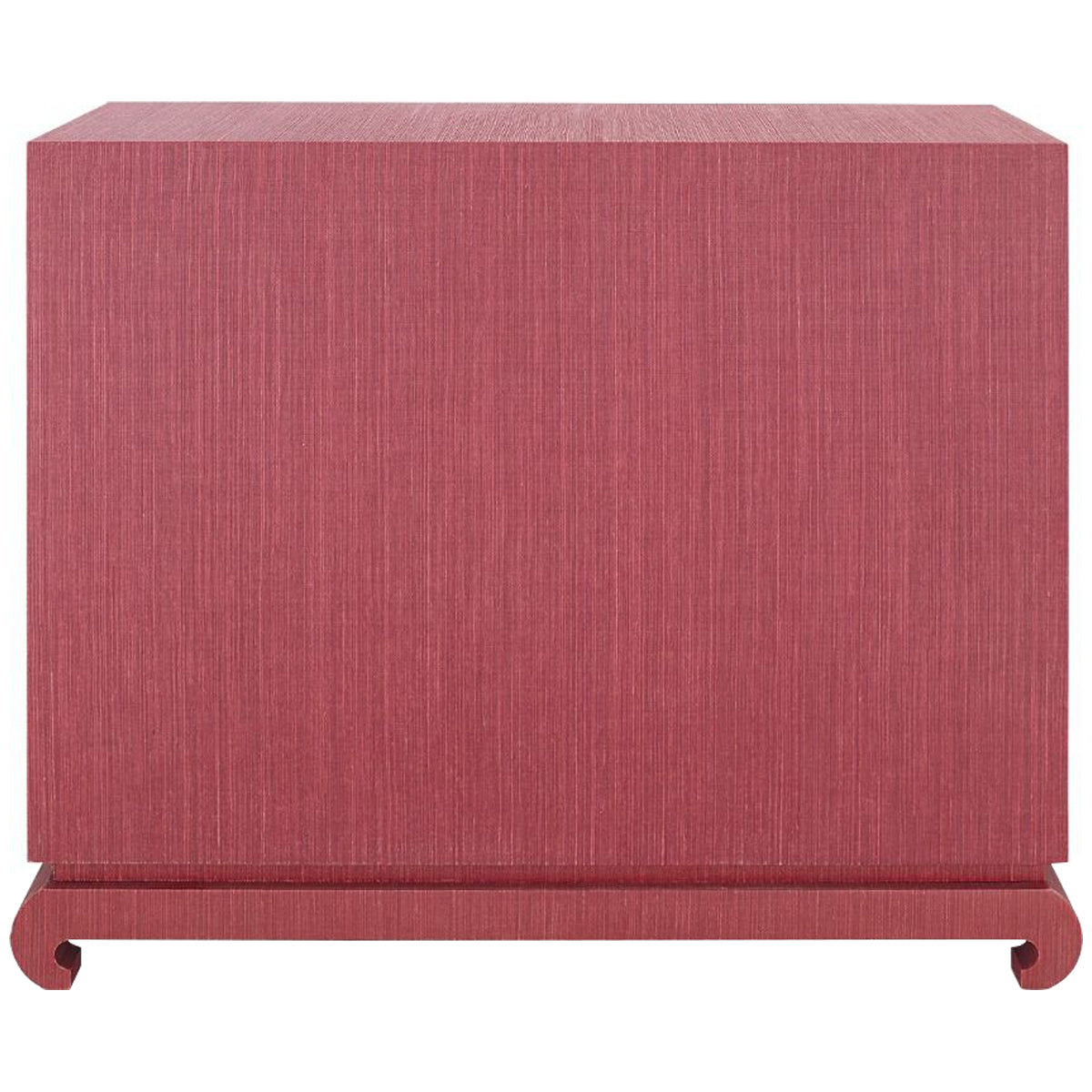 Villa &amp; House Ming Large 4-Drawer Dresser, Red