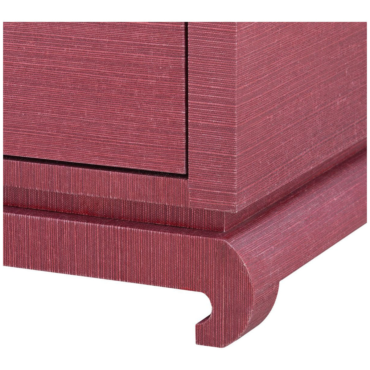 Villa &amp; House Ming Large 4-Drawer Dresser, Red