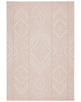 Jaipur Monteclair Shiloh Tribal Geometric Light Pink Cream MOC06 Rug