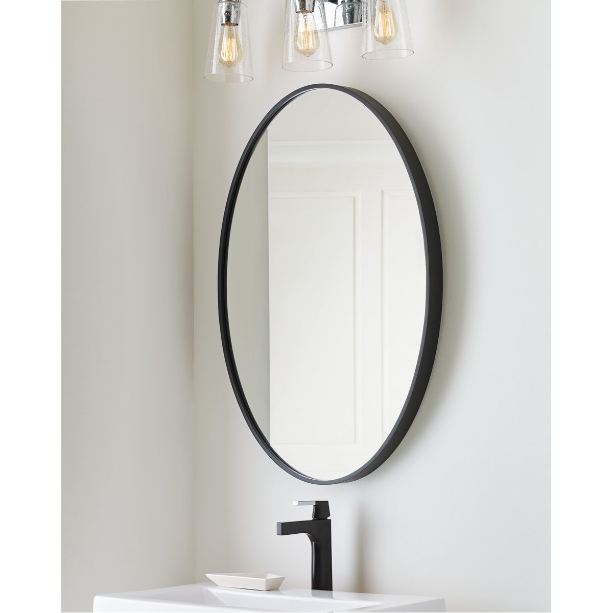 Feiss Kit Oval Mirror