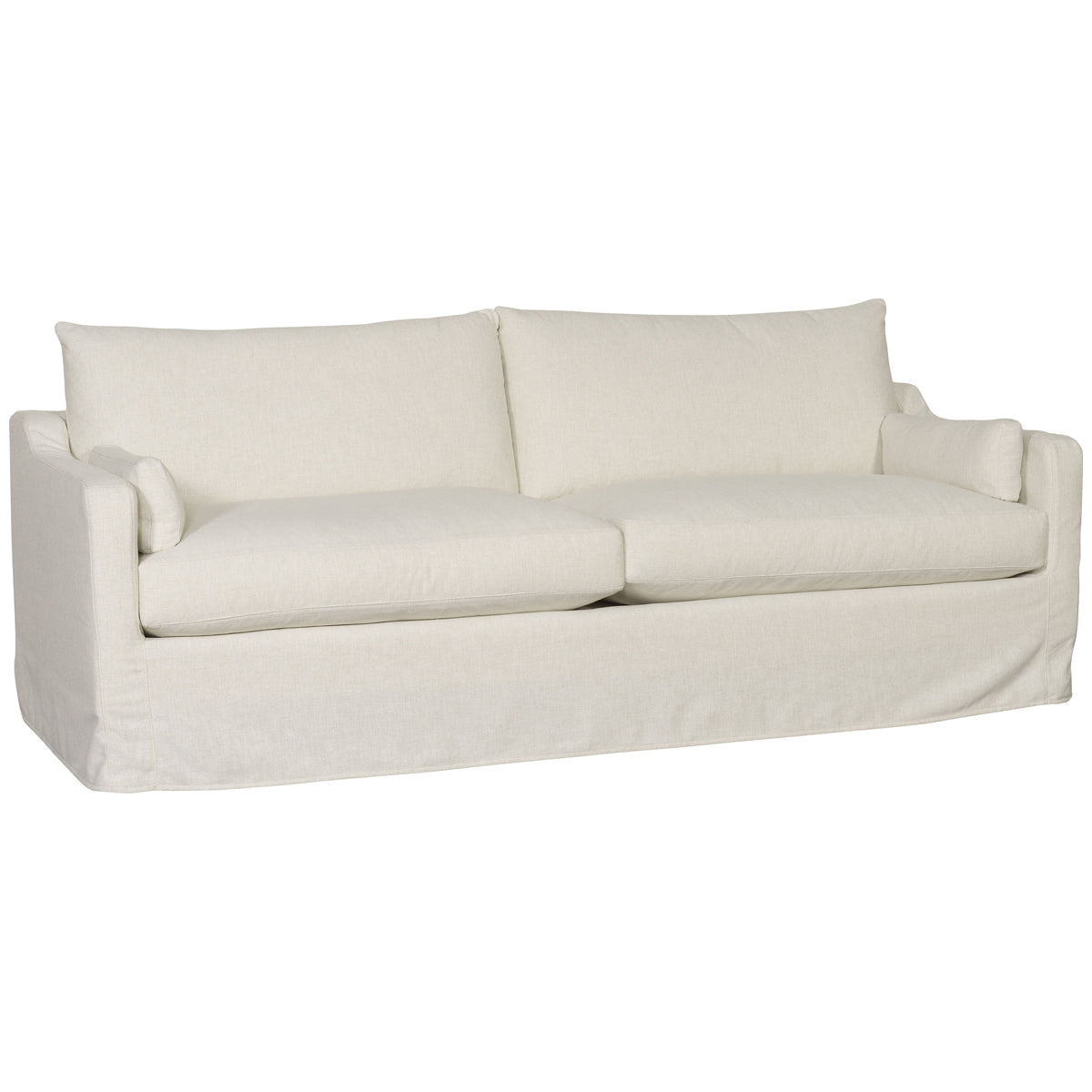 Vanguard Furniture Thea 2-Seat Slipcovered Muslin Sofa