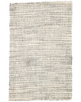 Jaipur Naturals Tobago Almand Solid NAT26 White/Black Area Rug