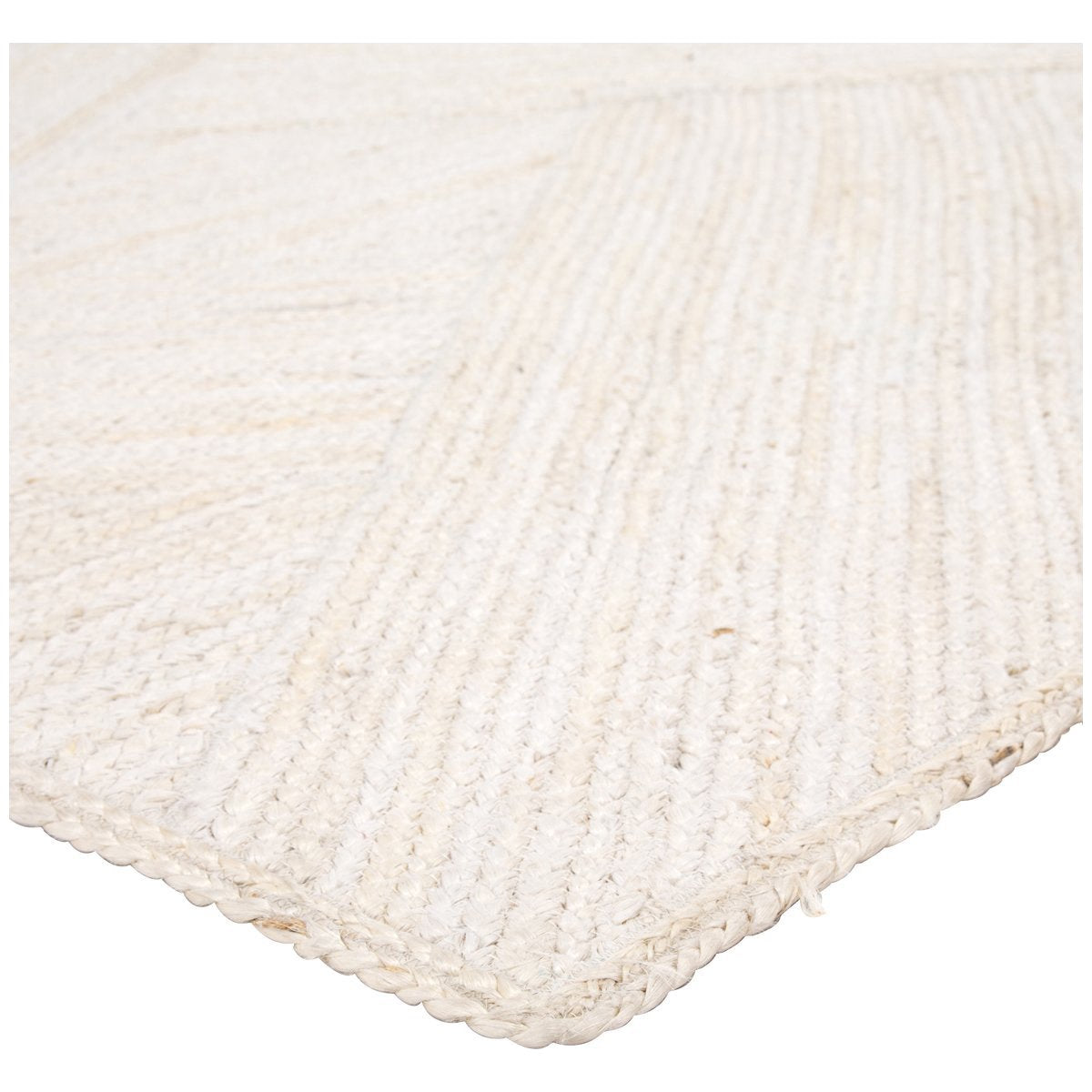 Jaipur Naturals Tobago Vero Trellis Solid Ivory NAT35 Rug