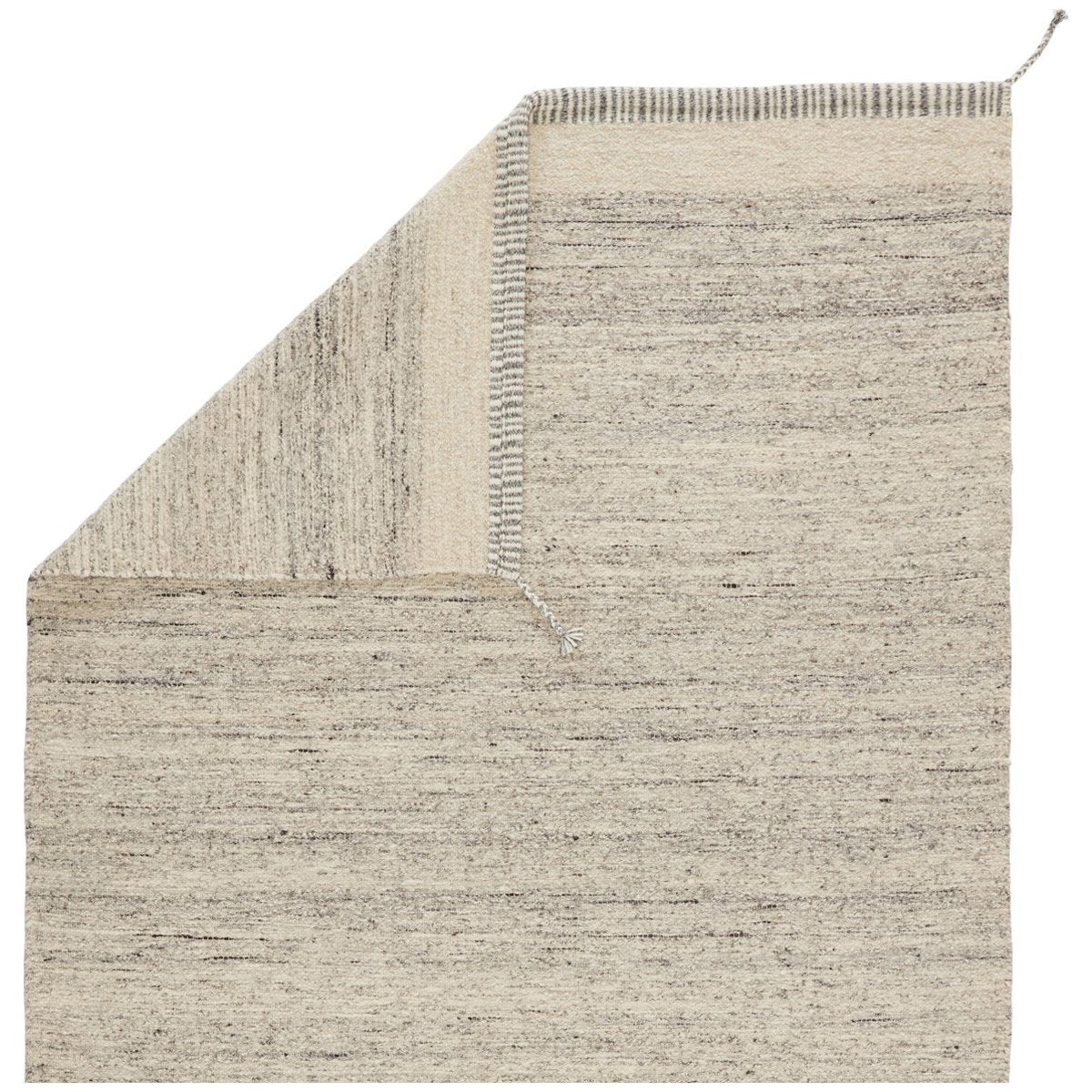 Jaipur Nazca Gila Border Solid Gray Ivory NAZ03 Rug