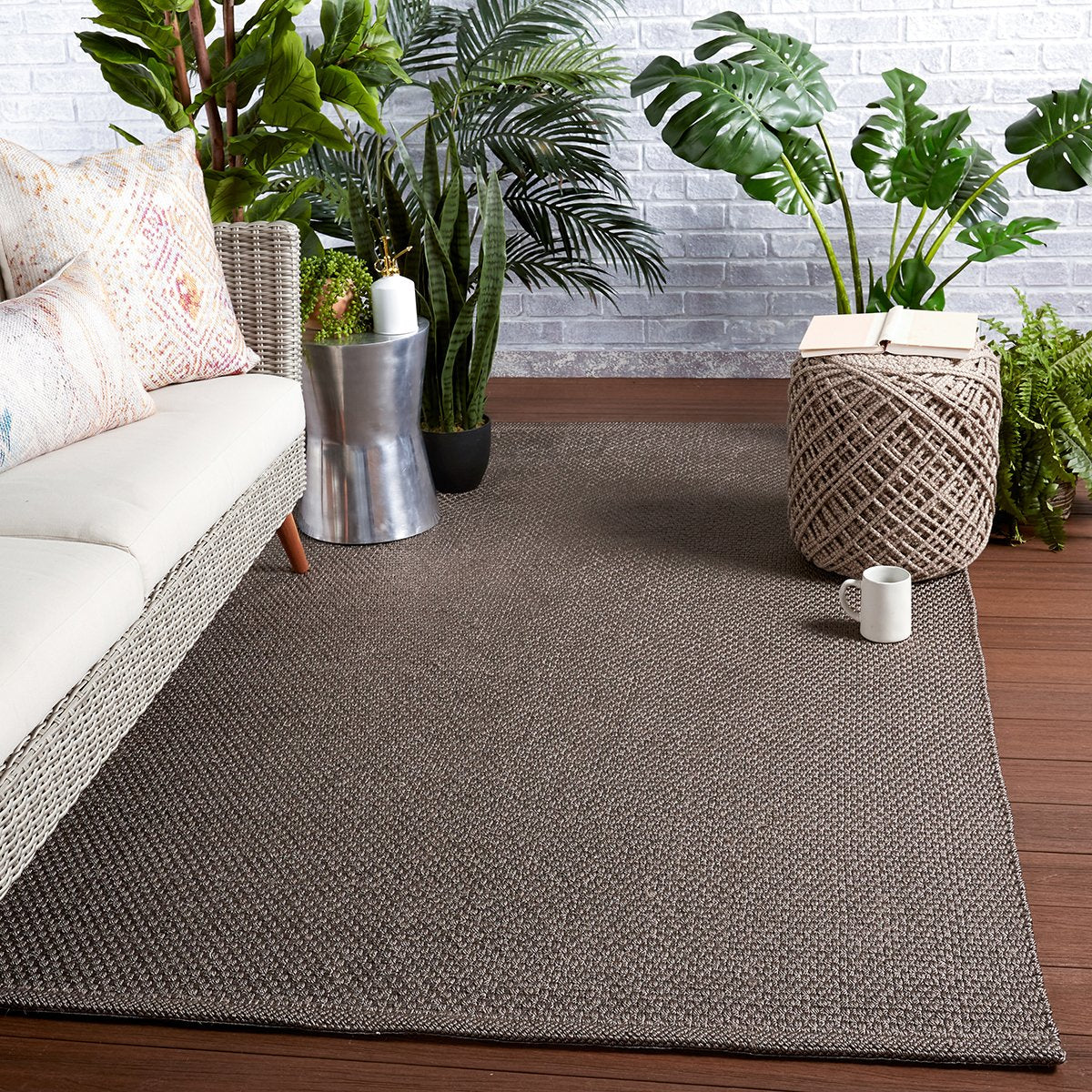 Jaipur North Shore Kawela Solid Gray NRS03 Rug