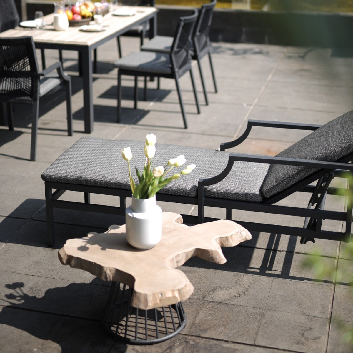 Woodbridge Furniture Bellevue Outdoor Nesting Tables