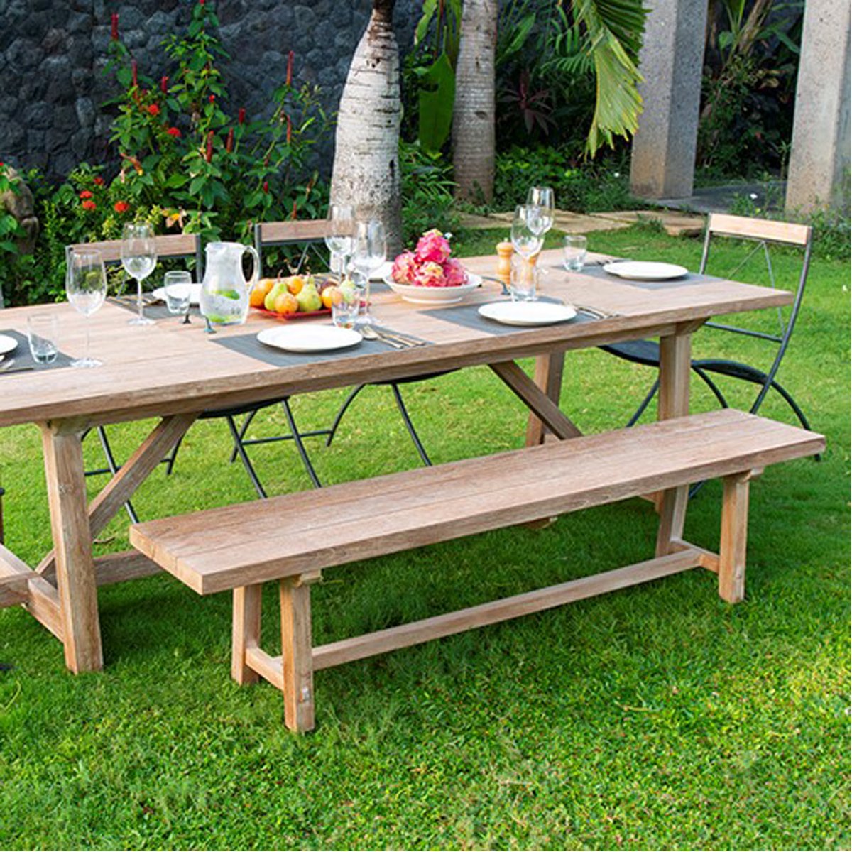 Woodbridge Furniture Harvest Outdoor Dining Table