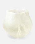 Made Goods Abria Translucent Swirls Cast Resin Outdoor Planter