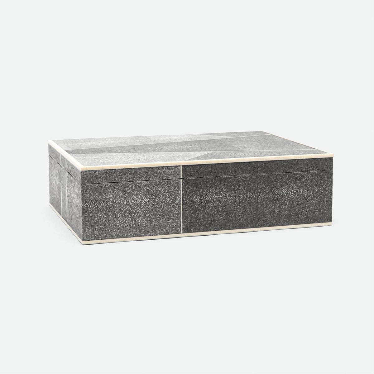 Made Goods Breck Patterned Realistic Faux Shagreen XL Box