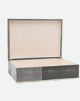 Made Goods Breck Patterned Realistic Faux Shagreen XL Box