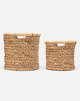 Made Goods Dover Round Woven Basket, 2-Piece Set