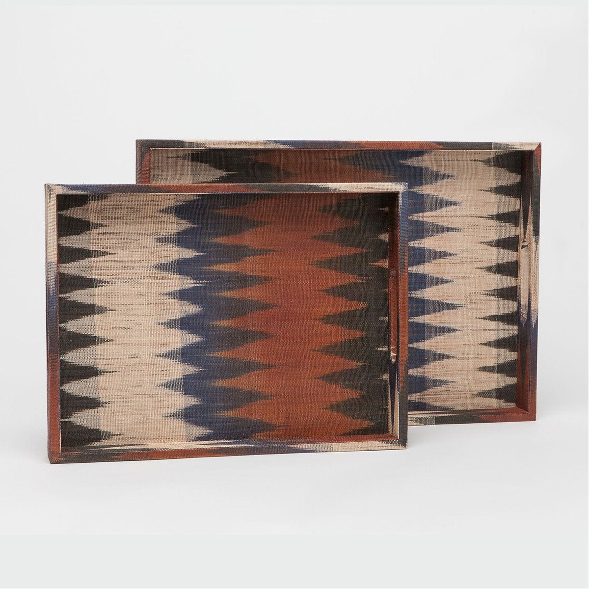 Made Goods Emily T&#39;nalak Tray, 2-Piece Set