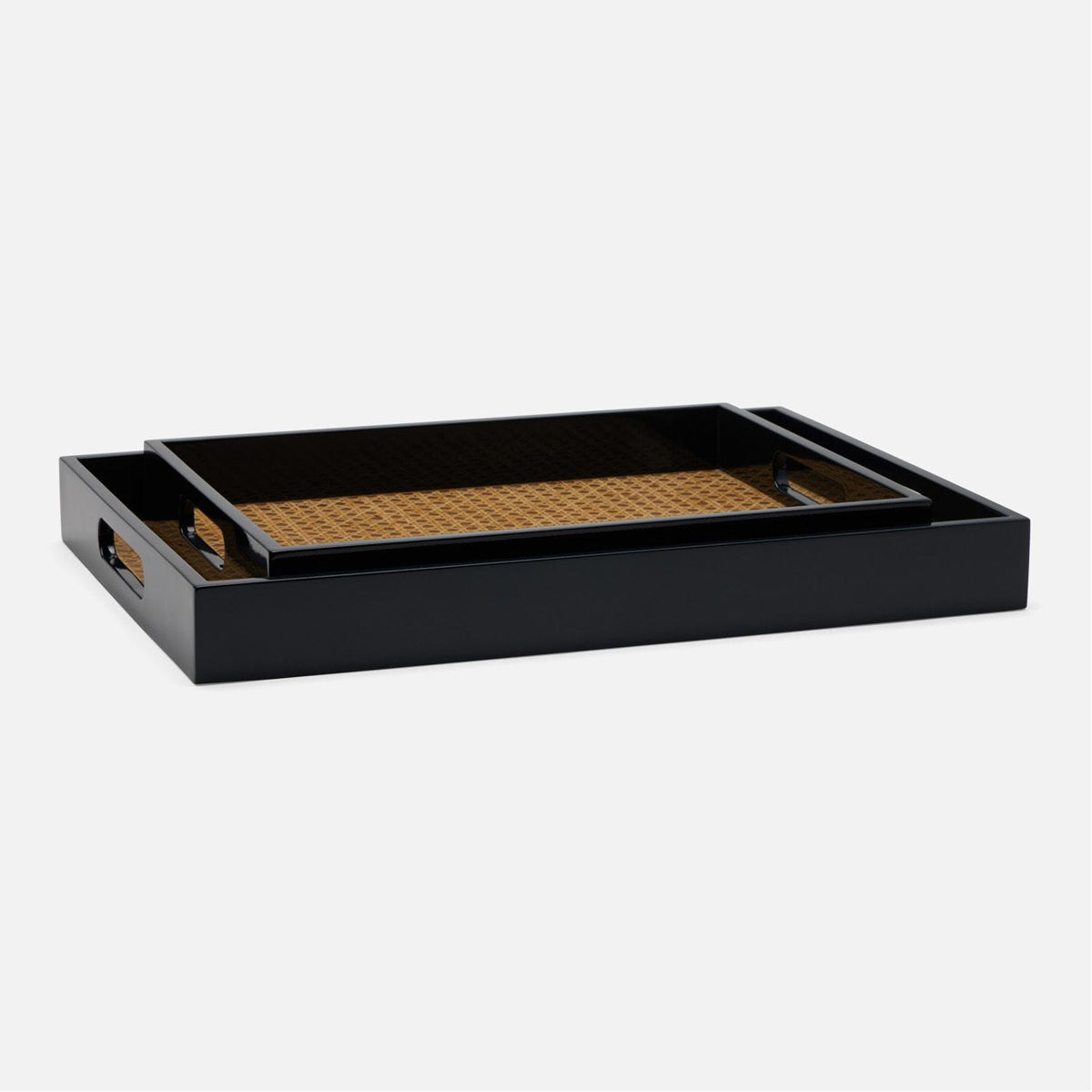 Made Goods Gianni Rectangular Tray, 2-Piece Set