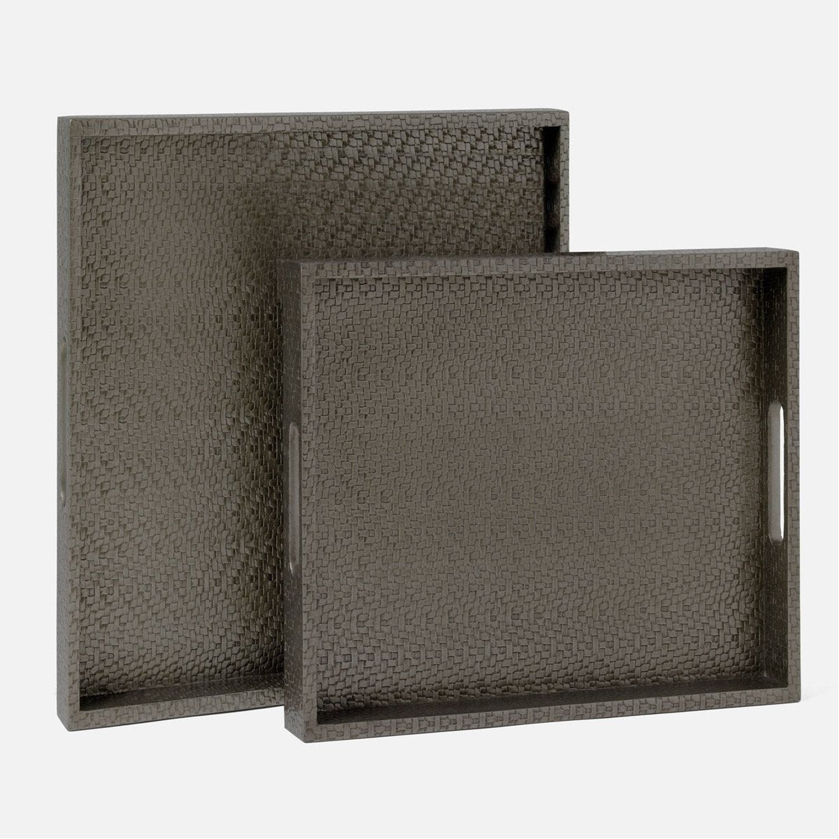 Made Goods Huxley XL Square Tray, 2-Piece Set