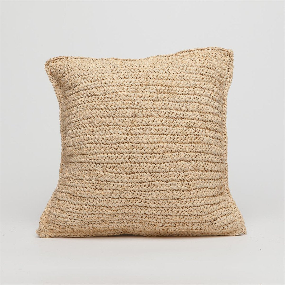 Made Goods Jasper Raffia Woven Pillows, Set of 2