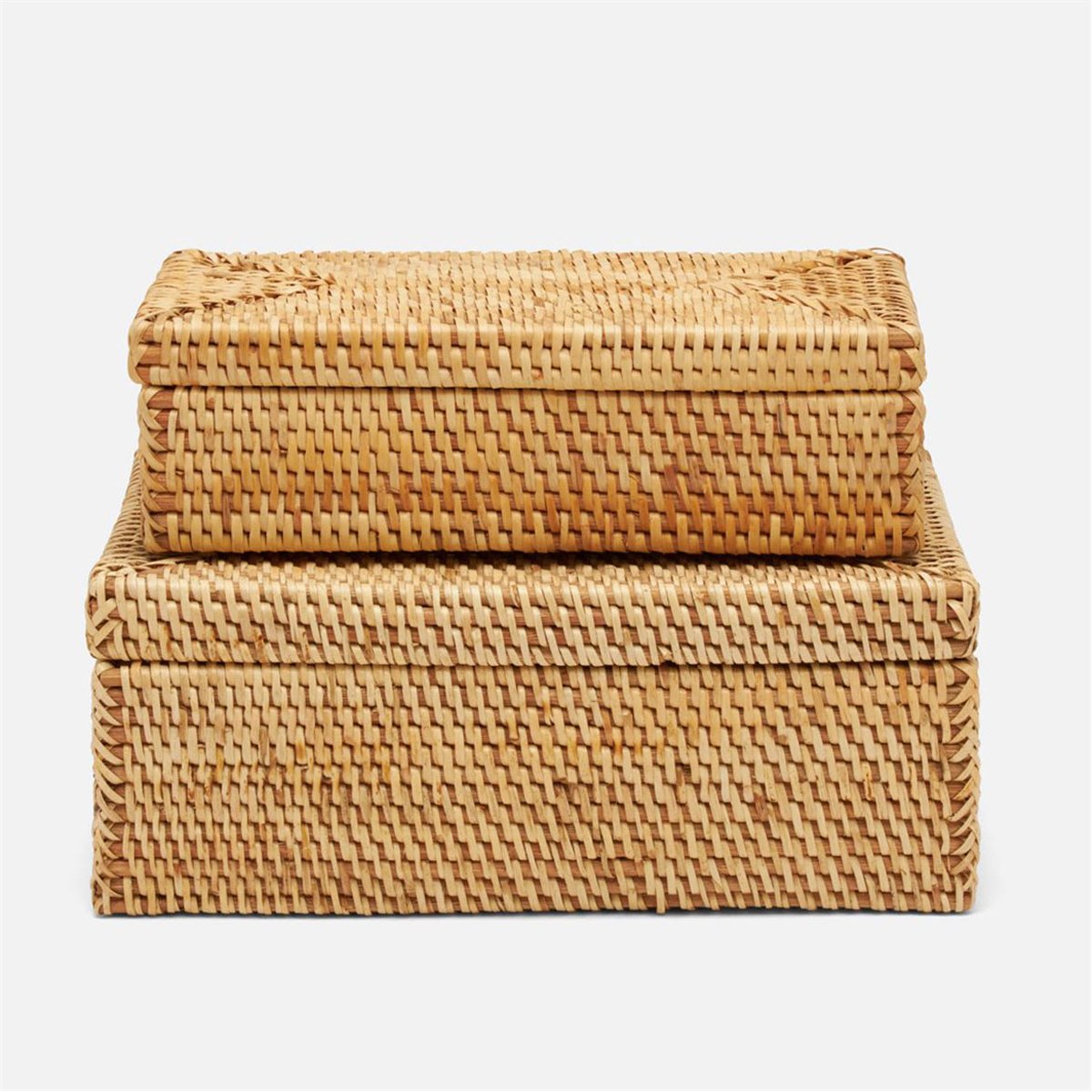 Made Goods Kymoni Rattan Box, 2-Piece Set