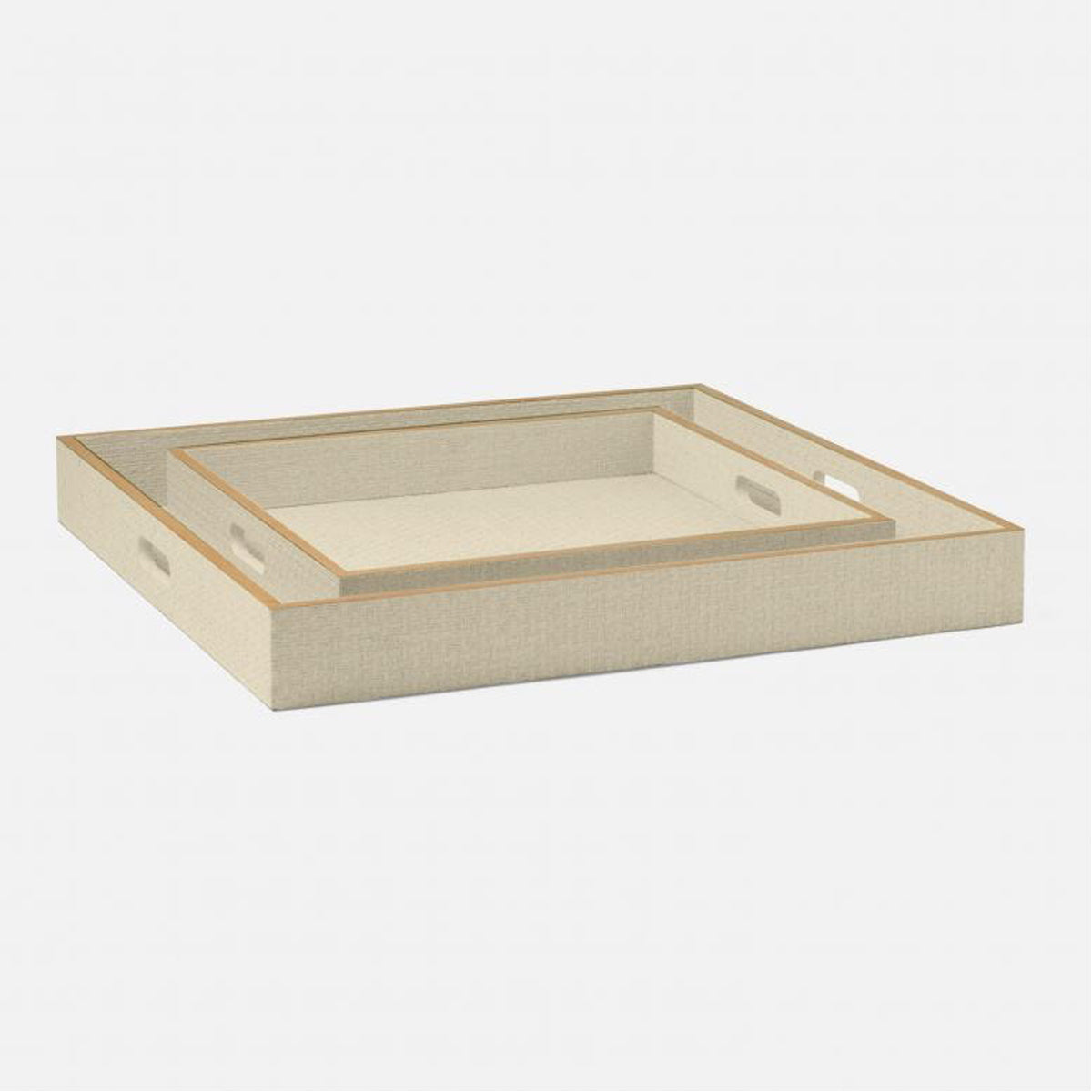 Made Goods Maxim XL Square Tray, 2-Piece Set