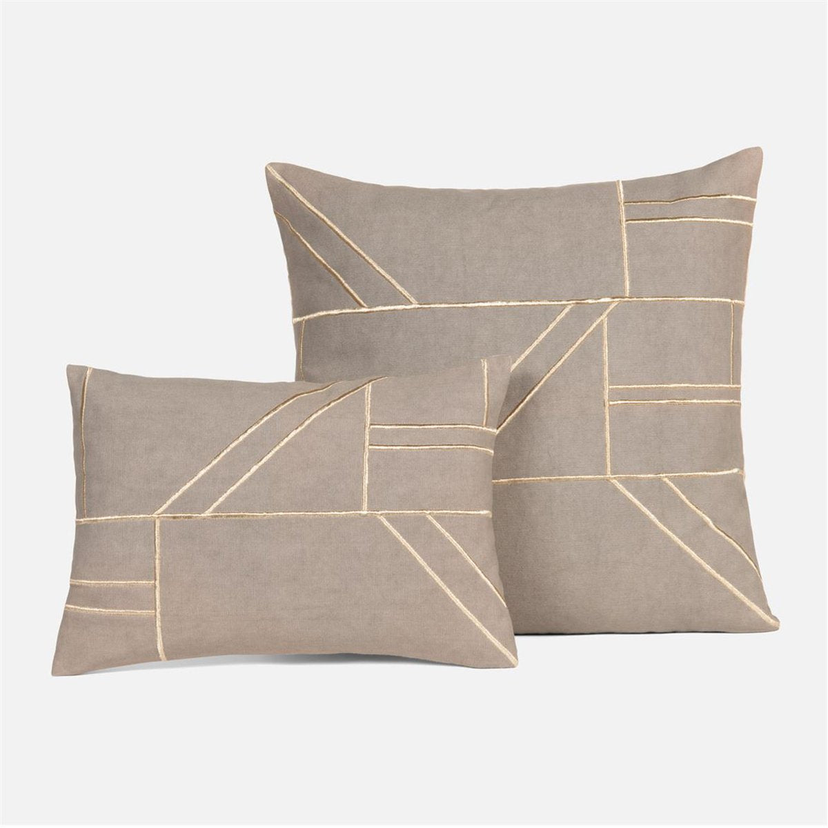 Made Goods Roslyn Square Pillows, Set of 2