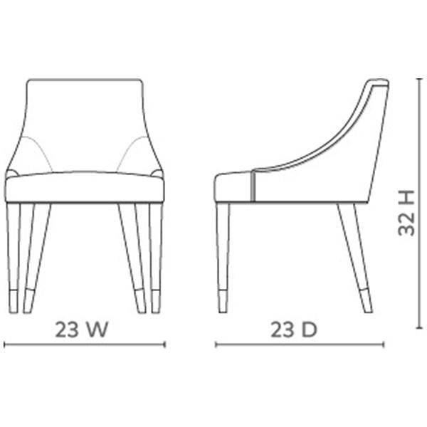 Villa &amp; House Odette Armchair - Natural