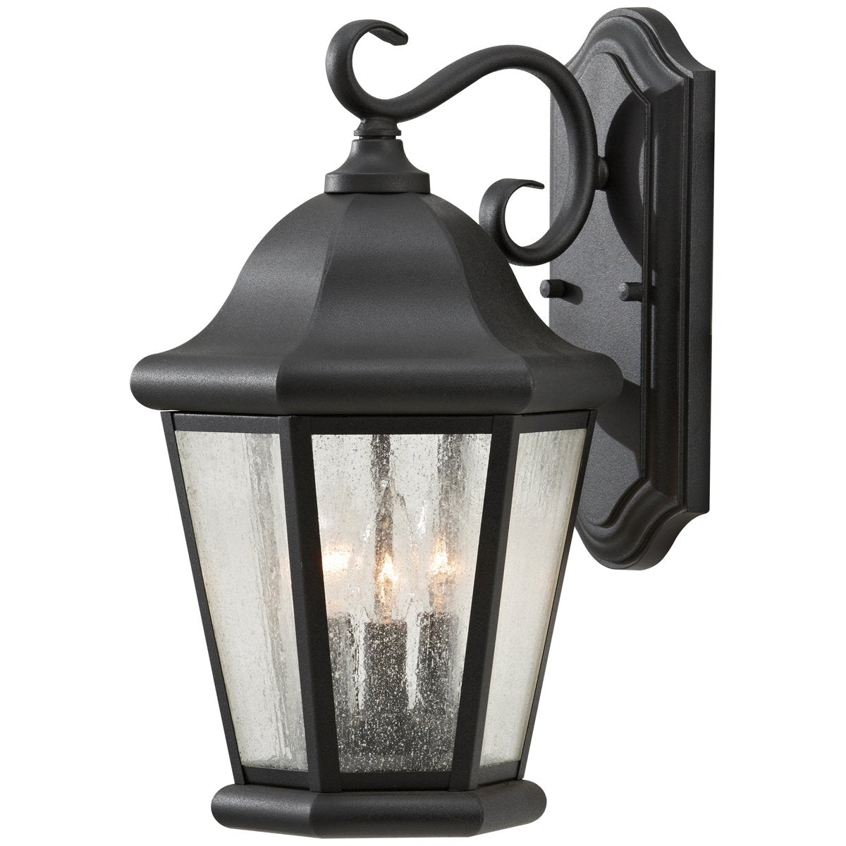 Sea Gull Lighting Martinsville Large 3-Light Outdoor Wall Lantern