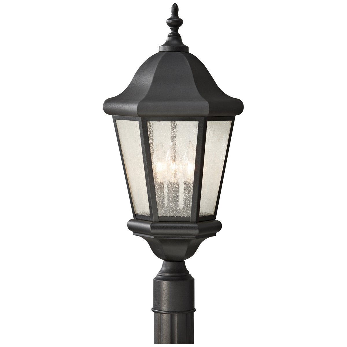 Sea Gull Lighting Martinsville 3-Light Outdoor Post Lantern