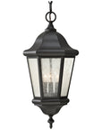 Sea Gull Lighting Martinsville 3-Light Outdoor Pendant Lantern