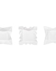 Villa & House Origami 3-Piece Set Catch All, White