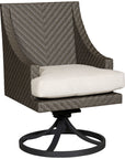 Vanguard Furniture Bridgehampton Outdoor Swivel Rocker Dining Chair