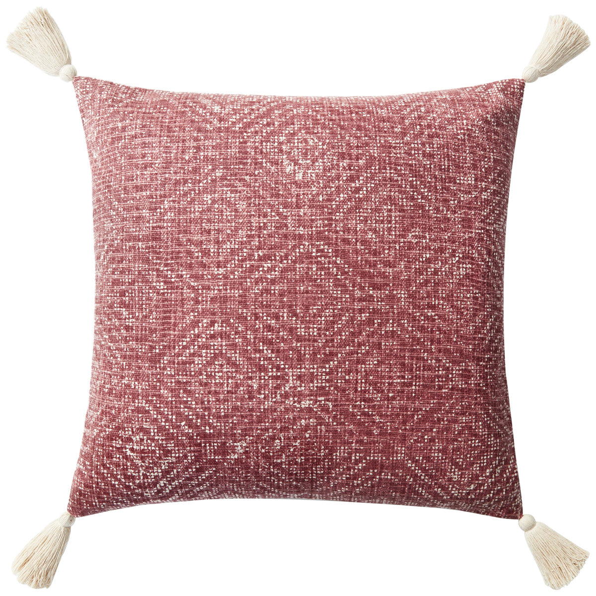 Loloi P0621 22&quot; x 22&quot; Hand Woven Pillow, Set of 2