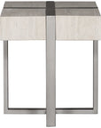 Vanguard Furniture Formation Stone Veneer Side Table