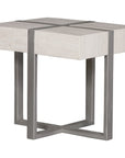 Vanguard Furniture Formation Stone Veneer Side Table