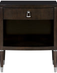 Vanguard Furniture Lillet 1-Drawer Nightstand - Merino Shadow