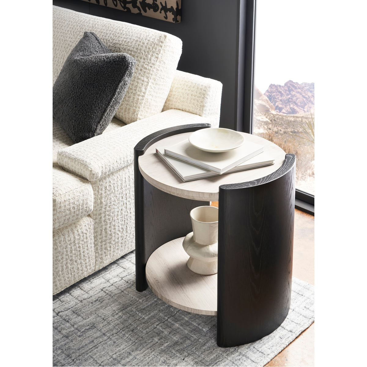 Vanguard Furniture Form Ink End Table