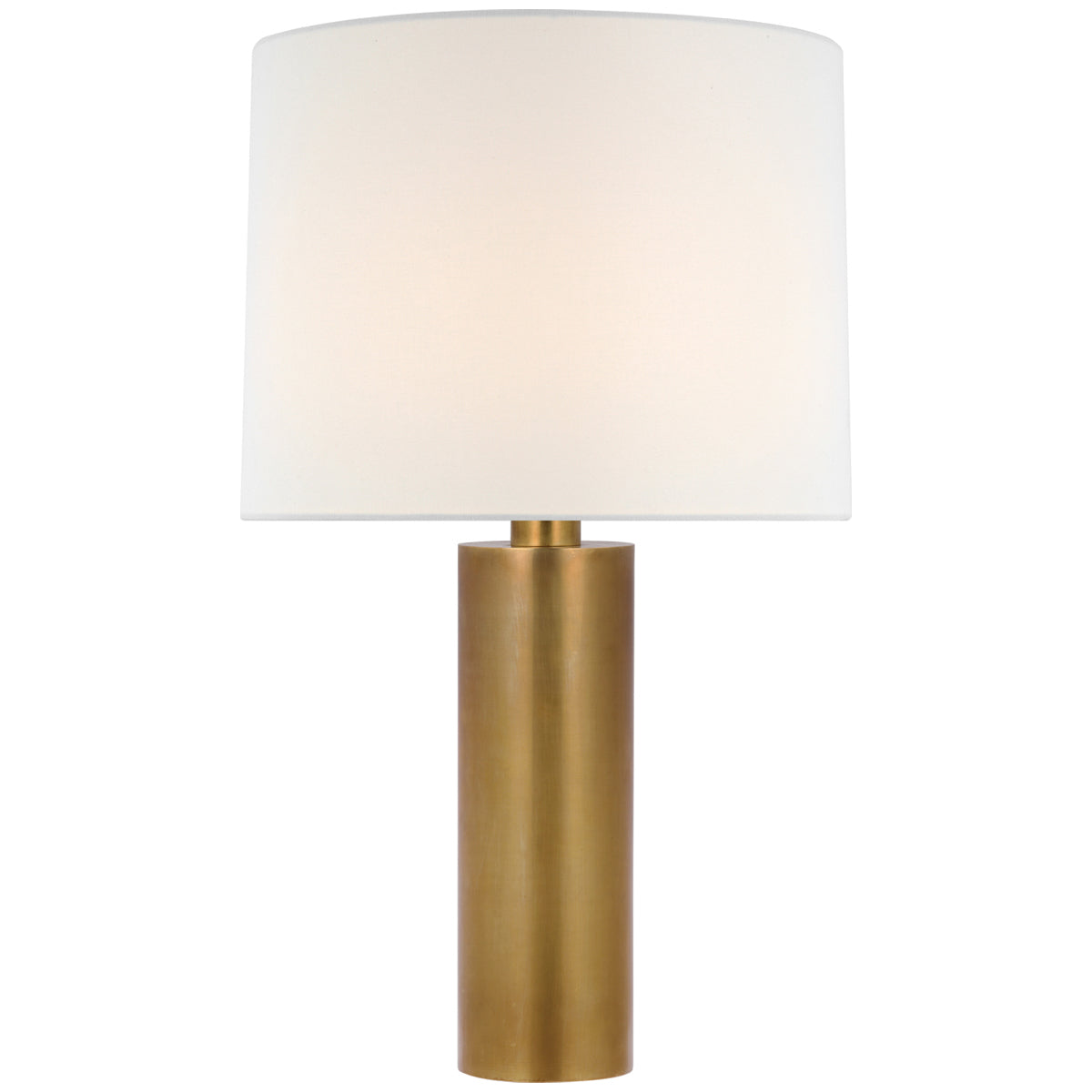 Visual Comfort Sylvie Medium Table Lamp with Linen Shade