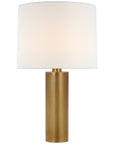 Visual Comfort Sylvie Medium Table Lamp with Linen Shade