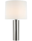 Visual Comfort Sylvie Medium Table Lamp with Linen Shade