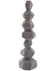 Phillips Collection Faceted Rock Column Sculpture